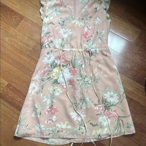 Floral Women’s Petite Dress in Pink